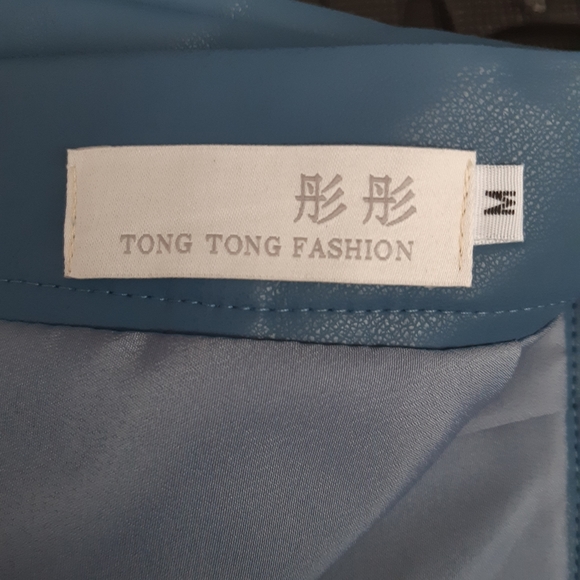 Tong tong fashion midi skirt blue tong - Picture 4 of 4